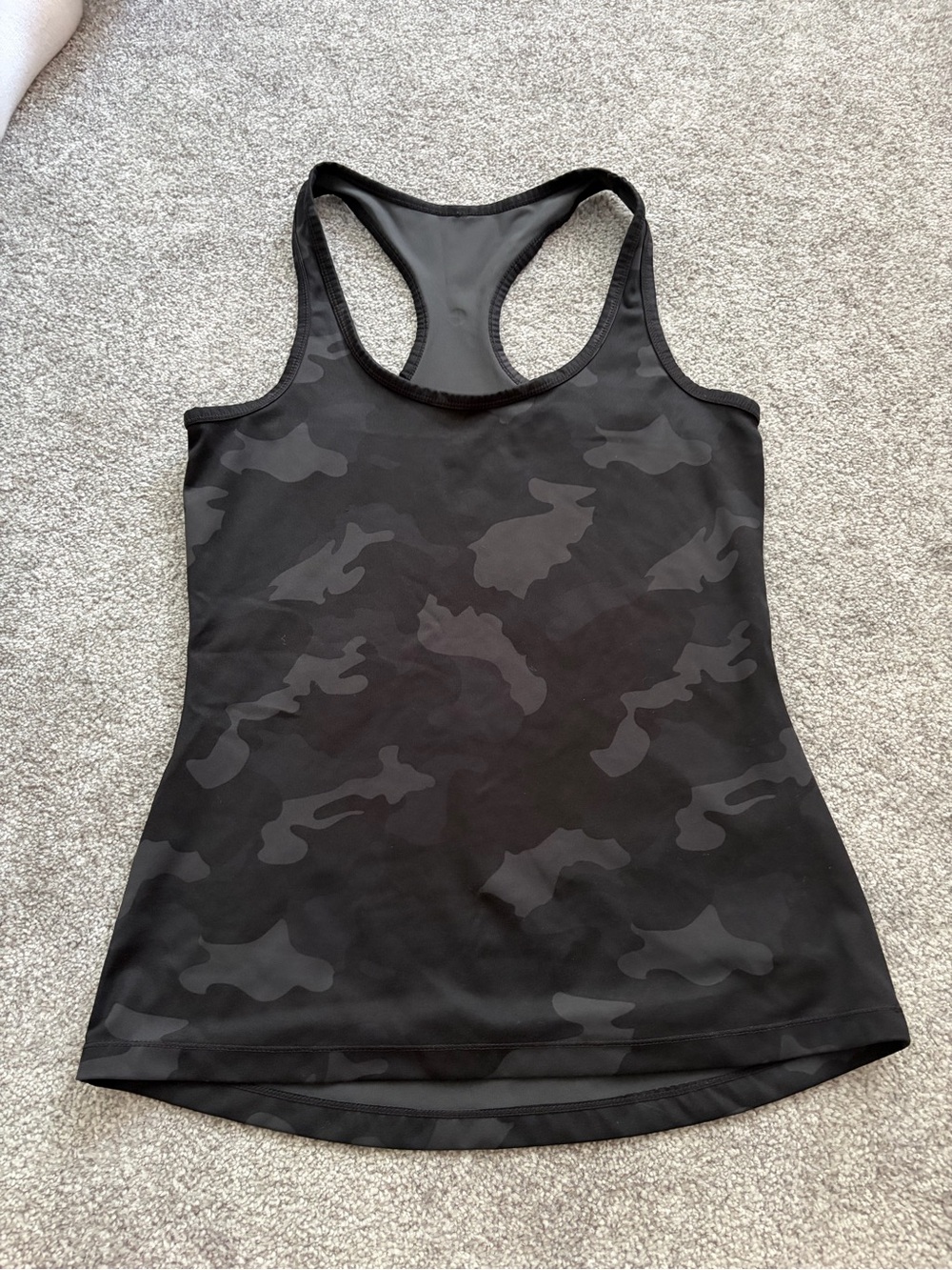 90 Degree By Reflex Black Camo Racerback Tank